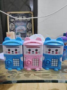 Money Saving Box with Rotating Lock | Coin & Cash Storage Box photo review