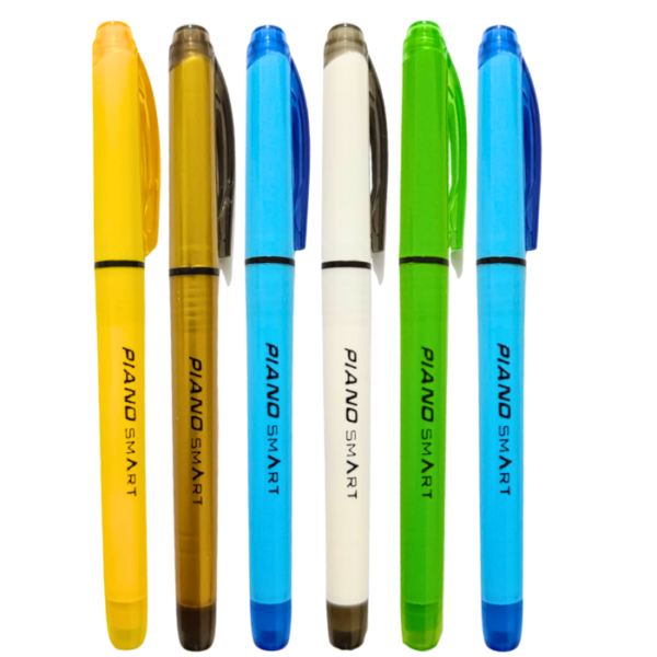 One Pack of Smart Fountain Ink Pens - 6 Pcs