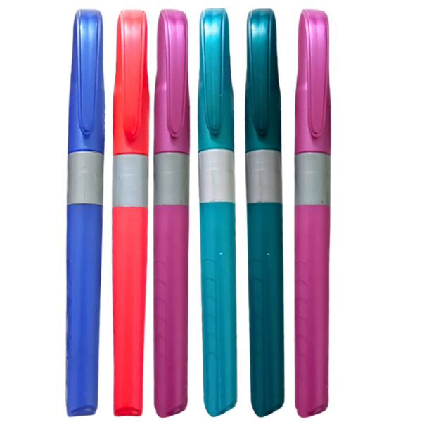 One Pack of Dollar FP-5 Fountain Pens - 6 Pcs