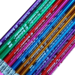 One Pack of Fit Metallic Lead Pencils HB - 12 Pcs - Image 3