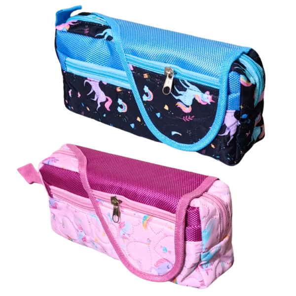 Premium Kids Multi-Pocket Zip Pouch – 1 Pc