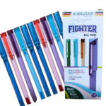 Hauser Fighter Ball Point Pens 0.7mm (10 Pcs) - Image 2