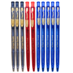 One Pack of Clipper Ball Point Pens – Mix 10 Pcs - Image 2