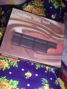 Chocolate Notebook Memo Pad | Cute Diary photo review
