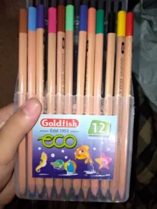 One Pack of Eco Color Pencils – 12 Pcs Color Pencils in Pack photo review