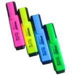 Hauser Glow Highlighter Set 4 Pcs Fluorescent Markers
