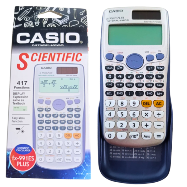Premium Quality fx-991ES Plus Scientific Calculator | 417 Functions