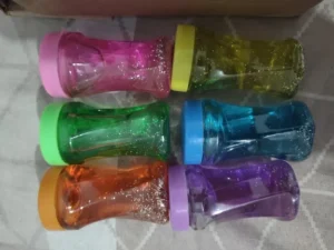 6 Pcs Colourful Crystal Slimes for Kids – Soft Stretchy Fun Stress Relief Toy photo review