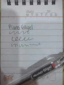 One Pack of Piano Gligel Ballpoints - 10Pcs in pack | Blue , Red and Black photo review