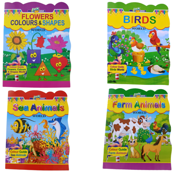 Kids Coloring Guide Book – 1 Piece | Fun Learning Coloring Book