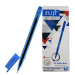 One Pack of Fuji Enzo Blue Ball Point Pens - 10Pcs - Image 2