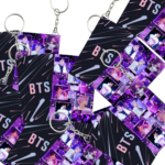 Premium BTS Double-Sided Keychain – K-Pop Fan Collectible - Image 3
