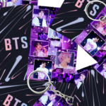 Premium BTS Double-Sided Keychain – K-Pop Fan Collectible