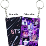 Premium BTS Double-Sided Keychain – K-Pop Fan Collectible - Image 2