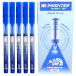 ORO roller ball pens blue 10 pcs pack smooth writing pens for school and office