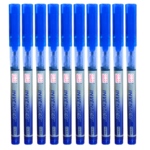 ORO roller ball pens blue 10 pcs pack smooth writing pens for school and office