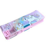 Premium Magnet Pencil Box for Kids with Double Sharpener - Image 2