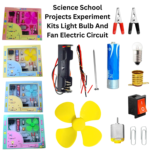 DC motor fan set for kids Electronic Science Project