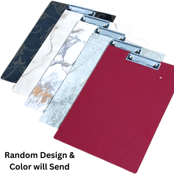 Full Scape Clip Board with White Board Back Tar Clip Exam Writing Board for Students