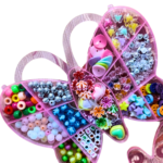 Kids DIY Jewelry Making Kit with Beads – Butterfly Box - Image 3