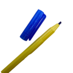 One Pack of Master QALUM 605 Calligraphy Blue Marker - 10Pcs