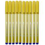 One Pack of Master Blue Urdu Markers 604 Calligraphy Marker - 10Pcs - Image 2