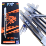 One Pack of Enzo Smooth & Stylish Ballpoint Pens (10 Pcs)