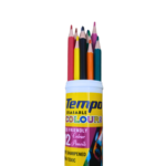 Tempo Erasable Colour Pencils – 12 Bright Colors - Image 3