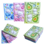 Cute Bear Design A5 Diary Notebook