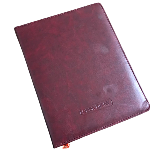 Premium Soft Leather A5 Desk Journal L4 Travel Writing Diary