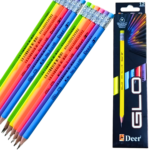 Premium GLO HB Pencils with Eraser – High-Quality Writing Pencils - Image 4