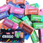 Bahadur ERASO Colorful Rubber Erasers – Pack of 40 Pcs - Image 2
