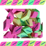 Bahadur B-70 Erasers 72 Pcs Multicolour Soft Rubber