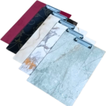 Full Scape Clip Board with White Board Back Tar Clip Exam Writing Board for Students