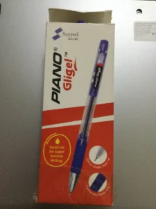 One Pack of Piano Gligel Ballpoints - 10Pcs in pack | Blue , Red and Black photo review