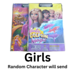 Premium quality character exam click board for boys and girls writing board 1 pc