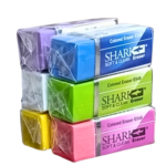 Premium soft colourful erasers pack of 48 pcs for school students