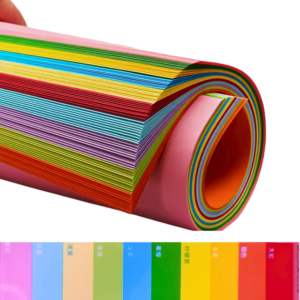 Premium quality multicoloured A4 copy paper 70g multi-use office school creative printing Pakistan