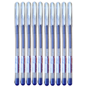Stick Gel Pens 0.2mm Blue Pack of 12 – Ultra Fine Tip