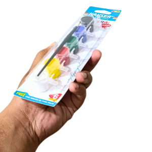 Hauser Germany Watercolor 6 Colors with Brush – Art Set