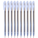 MB Vision smooth writer ball pen 0.7mm ultra fine needle tip pack of 10