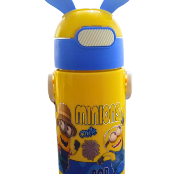 Premium Minions Water Bottle for School Kids – 1pc
