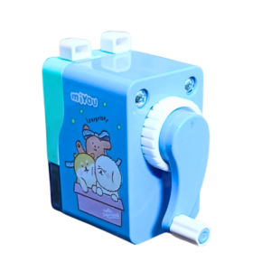 Premium Manual Pencil Sharpener – Cartoon Design for Kids