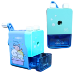 Premium Manual Pencil Sharpener – Cartoon Design for Kids