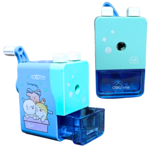 Premium Manual Pencil Sharpener – Cartoon Design for Kids