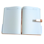Premium B5 leather notebook magnetic closure journal diary office school personal use random color Pakistan