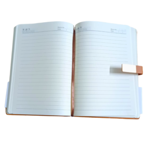 Premium B5 leather notebook magnetic closure journal diary office school personal use random color Pakistan