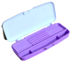 Pack of 3 premium quality kids pencil box cartoon plastic pencil case boys girls school stationery storage random colors designs Pakistan