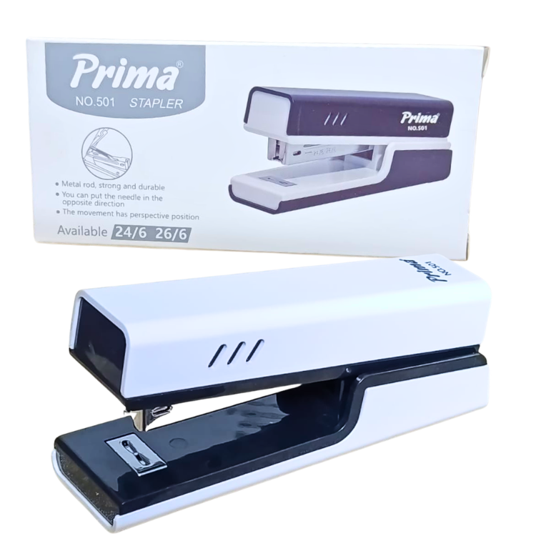 Prima No.501 Desktop Stapler | 24/6 Staples | MR e store