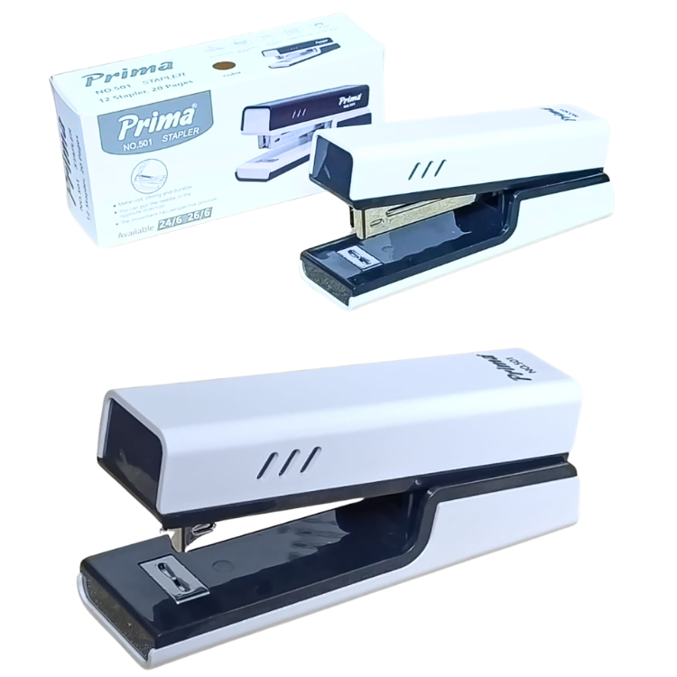 Prima No.501 Desktop Stapler | 24/6 Staples | MR e store